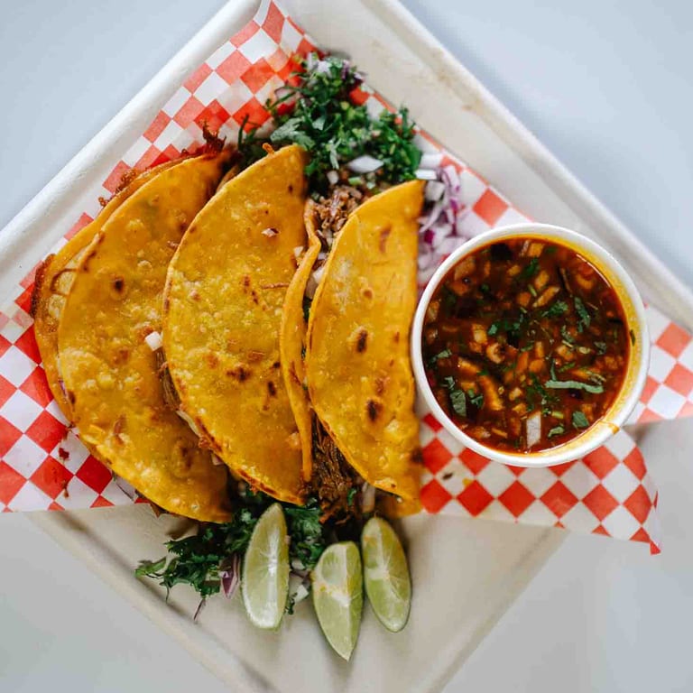 Delicious Birria Tacos and More